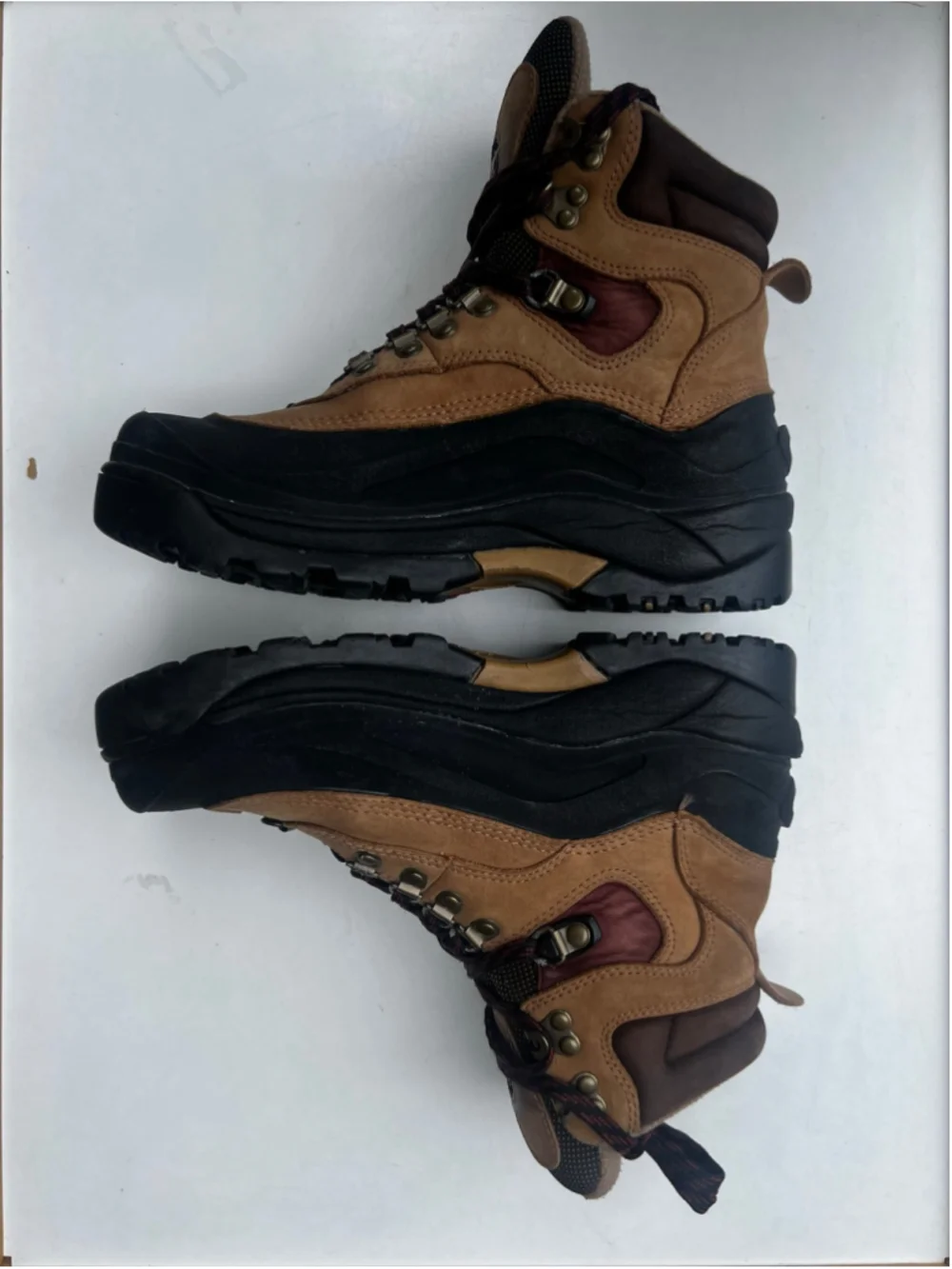 SOREL Asystec Brown Leather Waterproof Insulated Hiker Boots Womens Size 9 - Picture 10 of 10